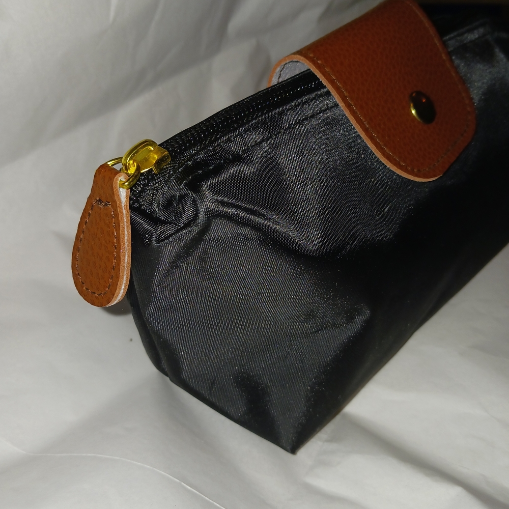 Longchamp-style Cosmetic Accessories Bag Pouch NWOT - Picture 3 of 7